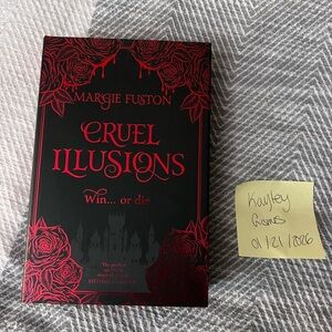 Fairyloot Cruel Illusions Hardcover Book